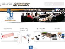 Tablet Screenshot of harger.com